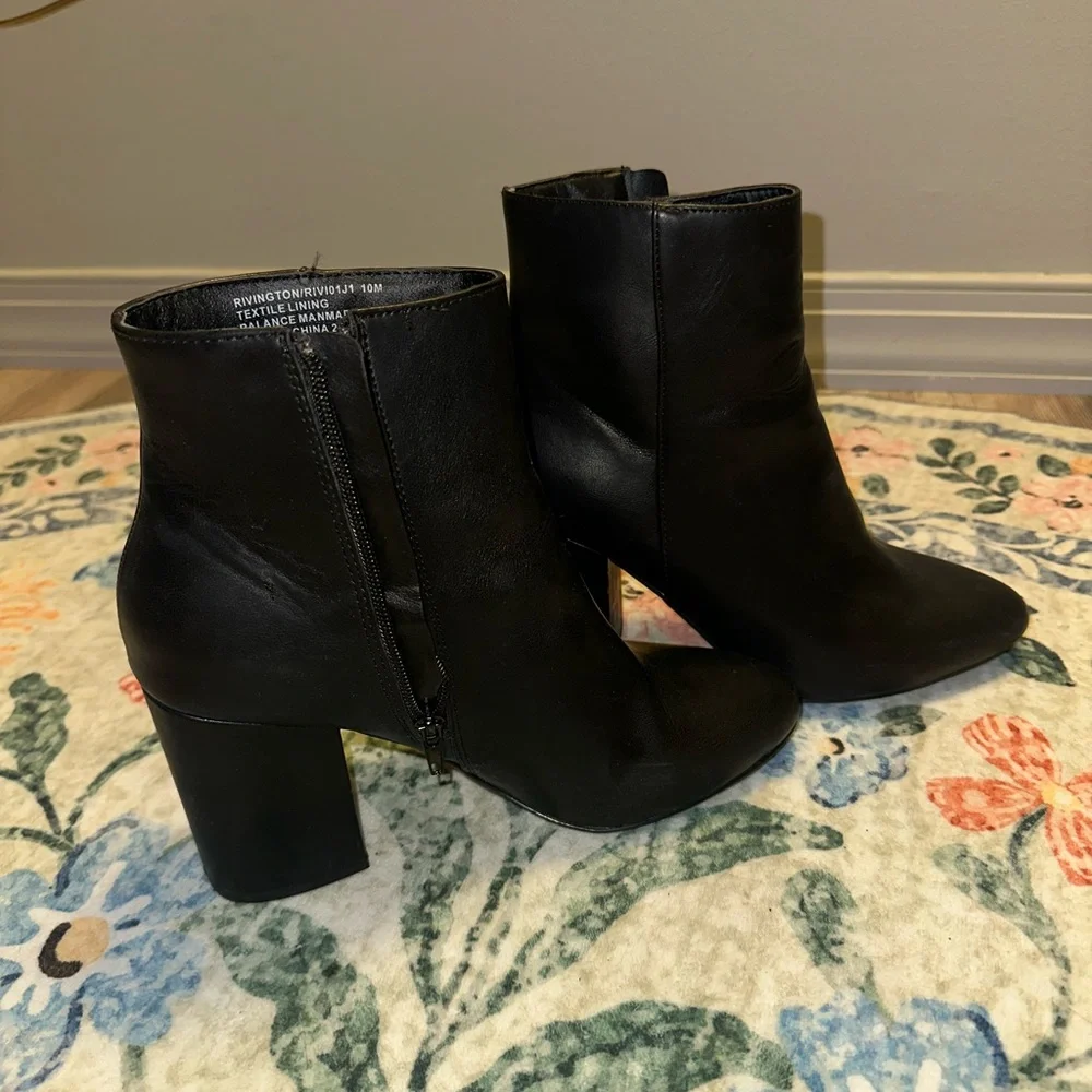 Madden Girl Black Ankle Booties - Picture 4 of 4